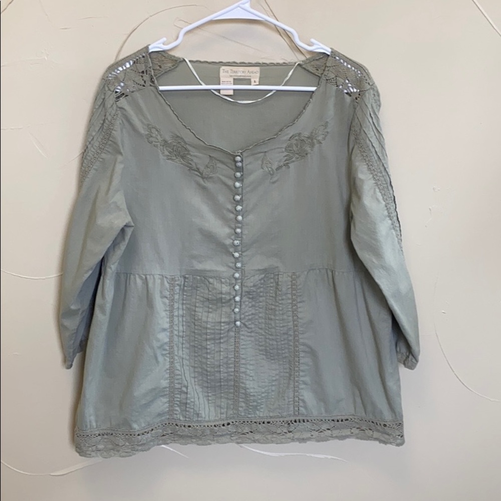 The Territory Ahead boho tunic top